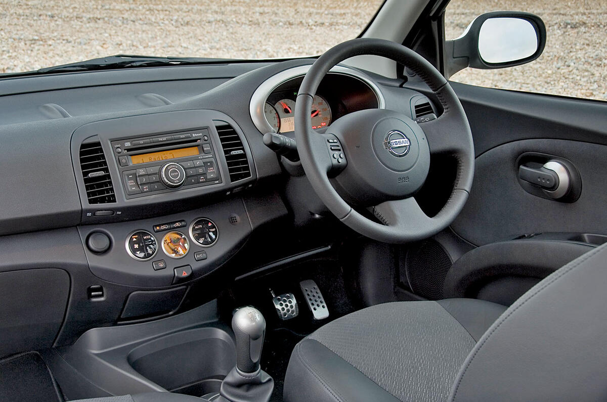 Nissan Micra 160SR interior