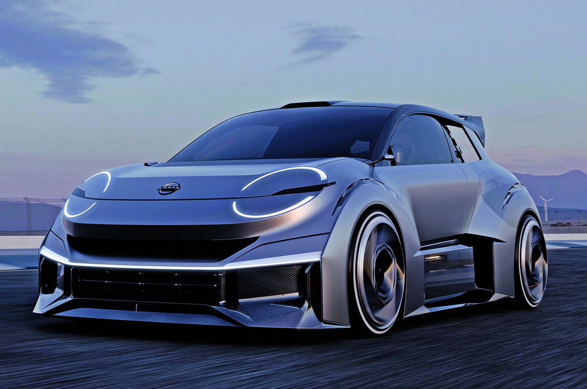 Frente conceptual del Nissan Micra