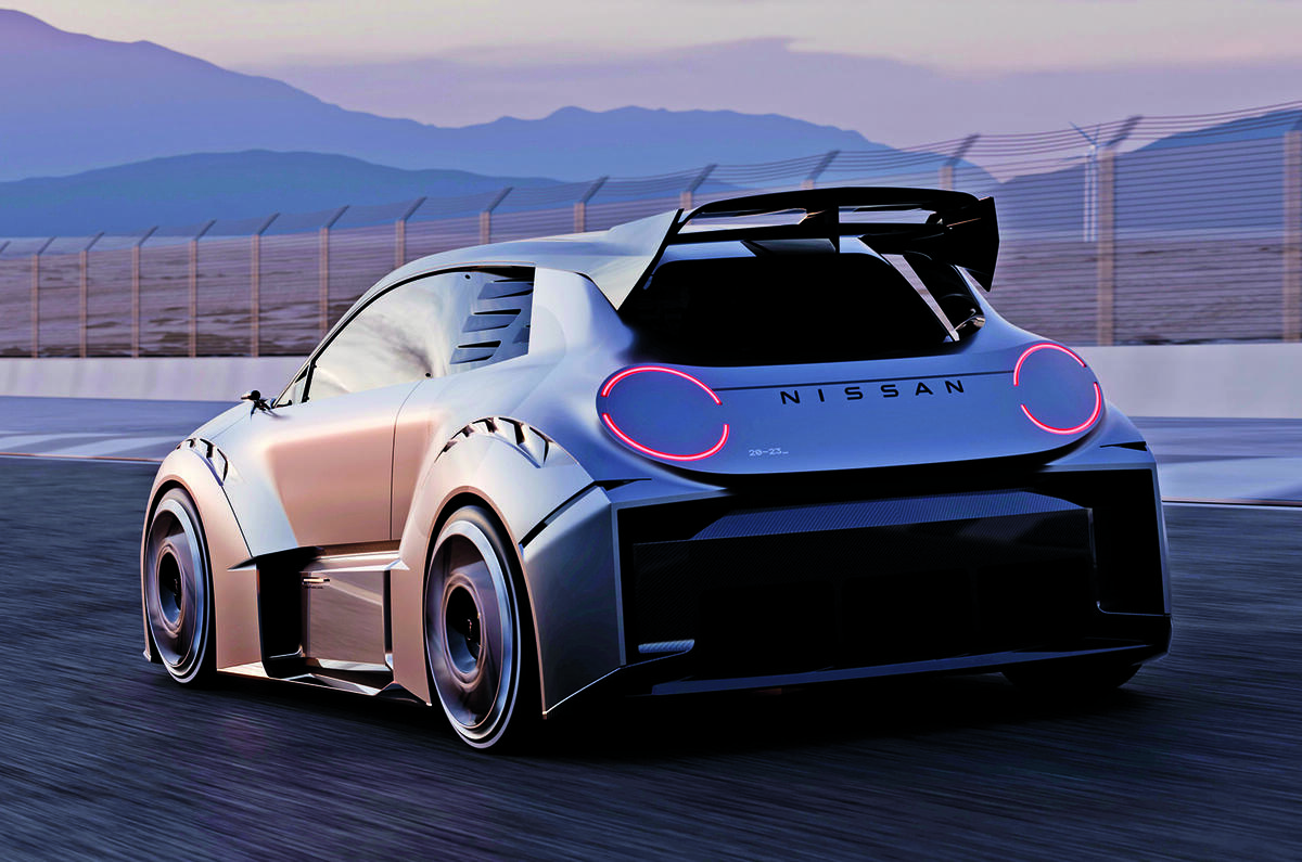 Concepto trasero del Nissan Micra