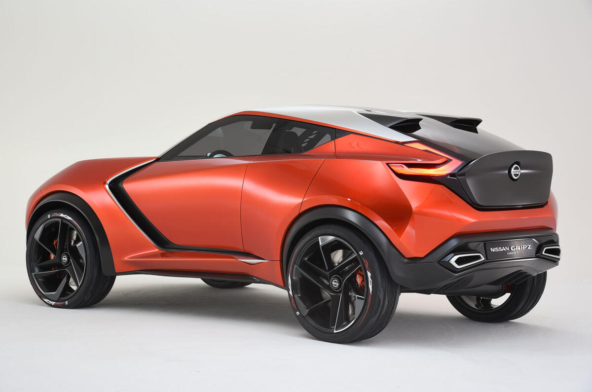 Nissan Gripz concept previews new Z crossover | Autocar Nissan Gripz concept previews new Z crossover | Autocar