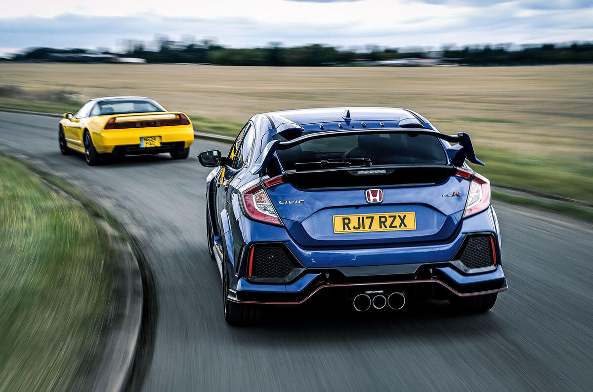 Honda Civic Type R Vs Nsx R Type R S Greatest Hits Autocar