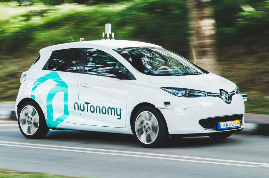 Nutonomy starts autonomous taxi trials in Singapore