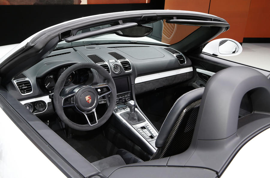 Porsche Boxster Spyder Makes Its New York Motor Show Debut