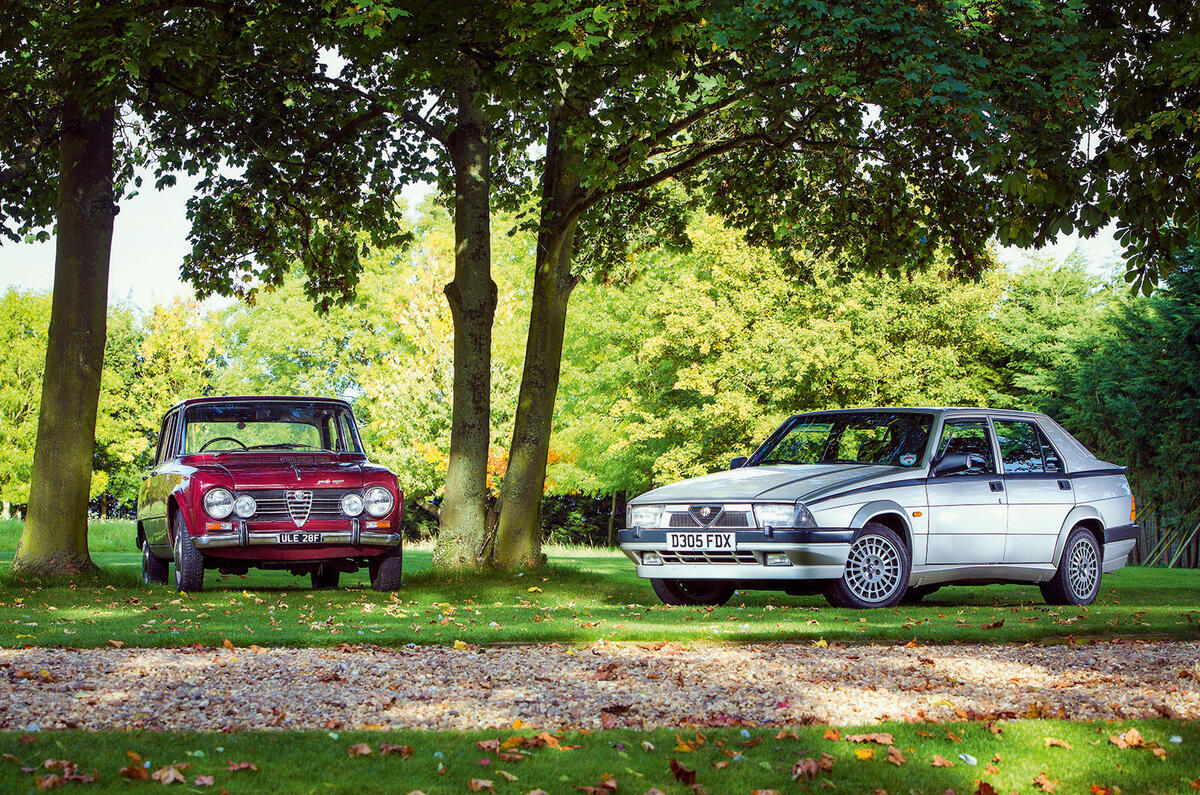 Classic Alfas Alfa Romeo 75 And Alfa Giulia Driven Autocar