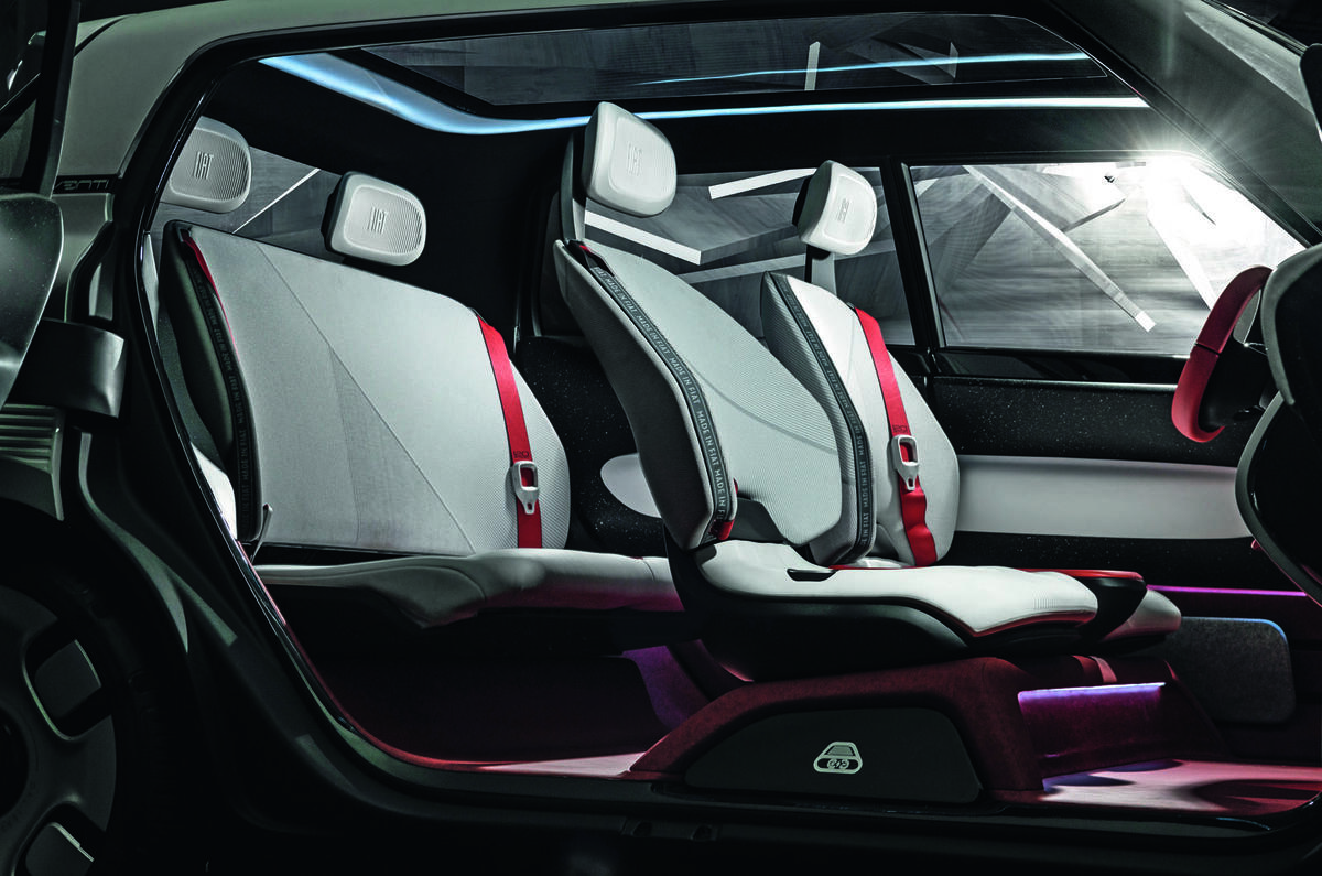 Fiat Centoventi concept - seats