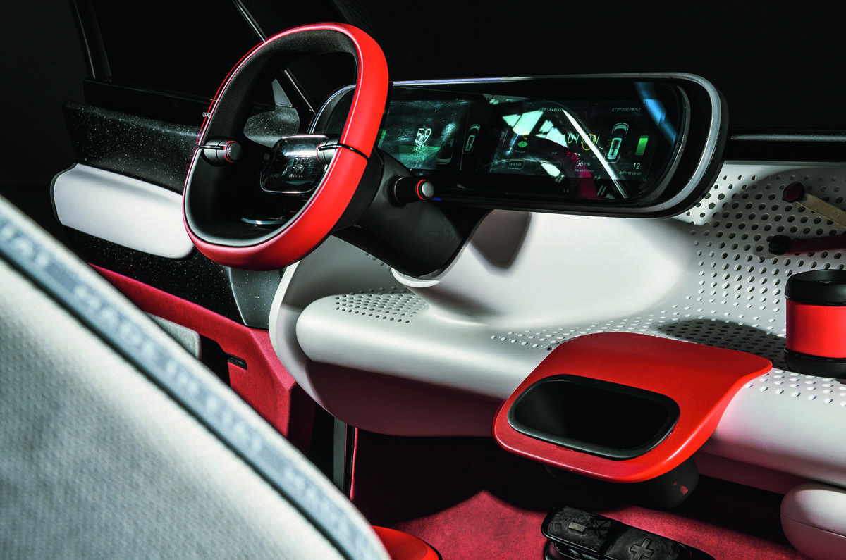 Fiat Centoventi concept - dashboard