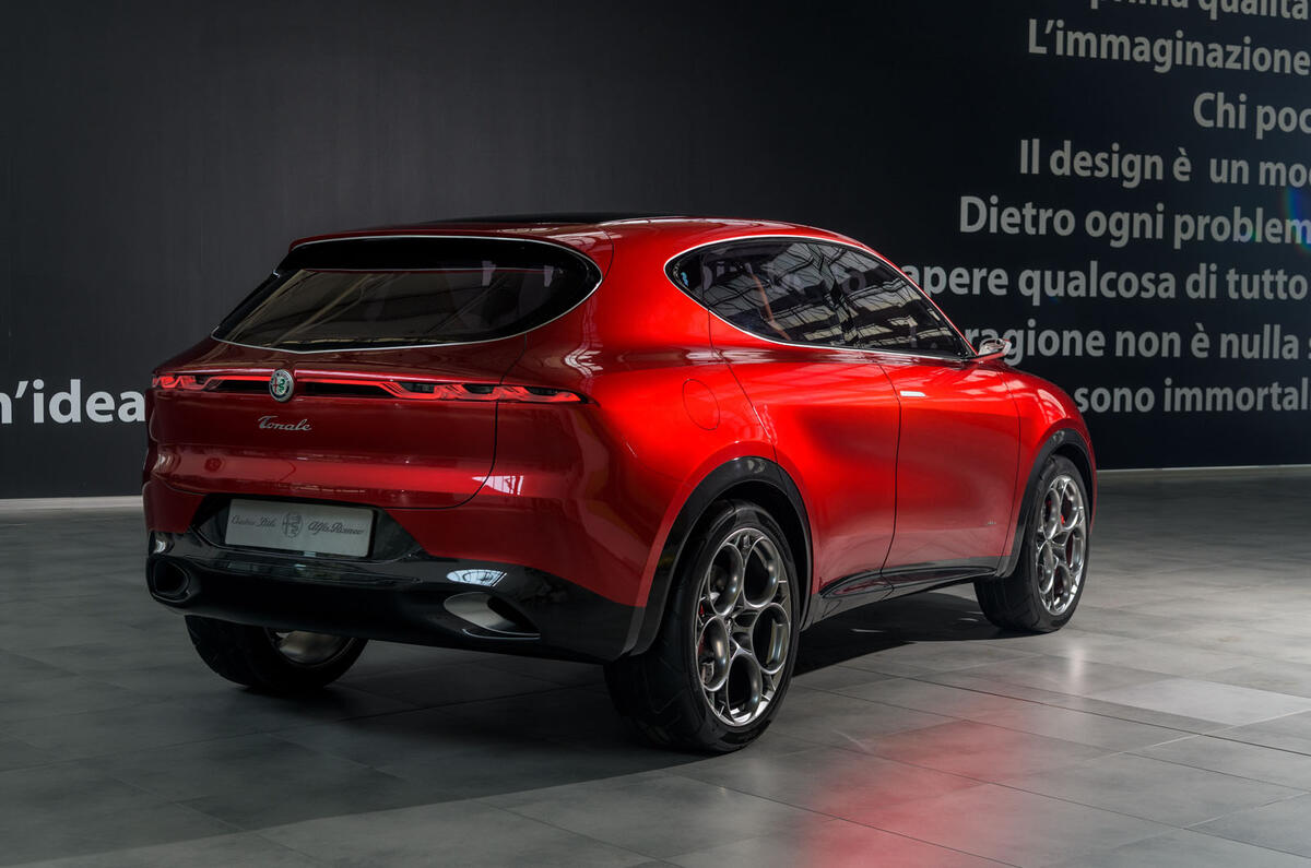 Alfa Romeo Tonale concept - rear