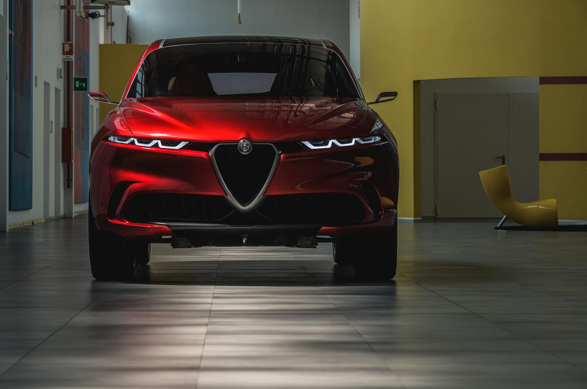 Alfa Romeo Tonale concept - front