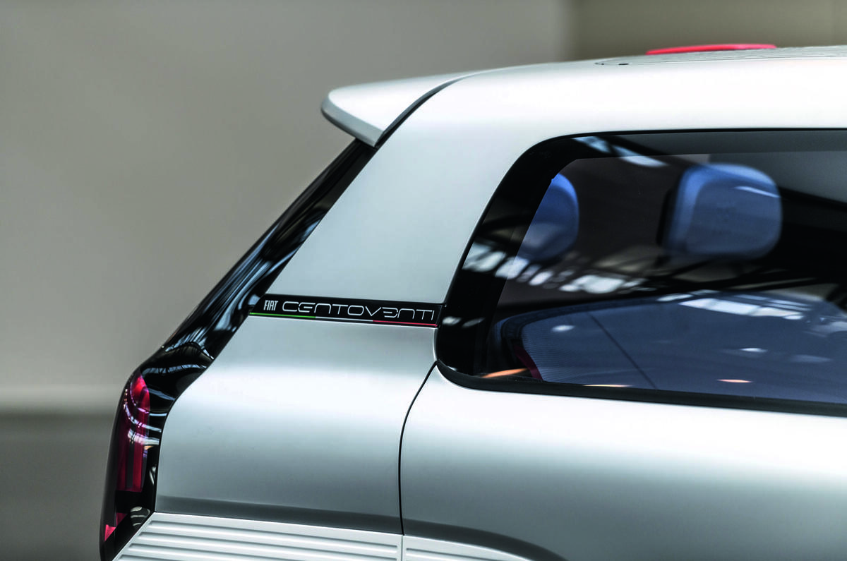 Fiat Centoventi concept - C-pillar