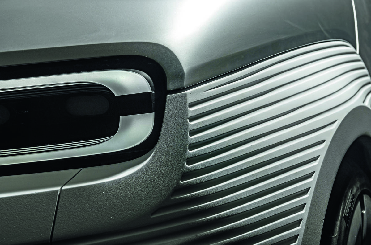 Fiat Centoventi concept - headlight