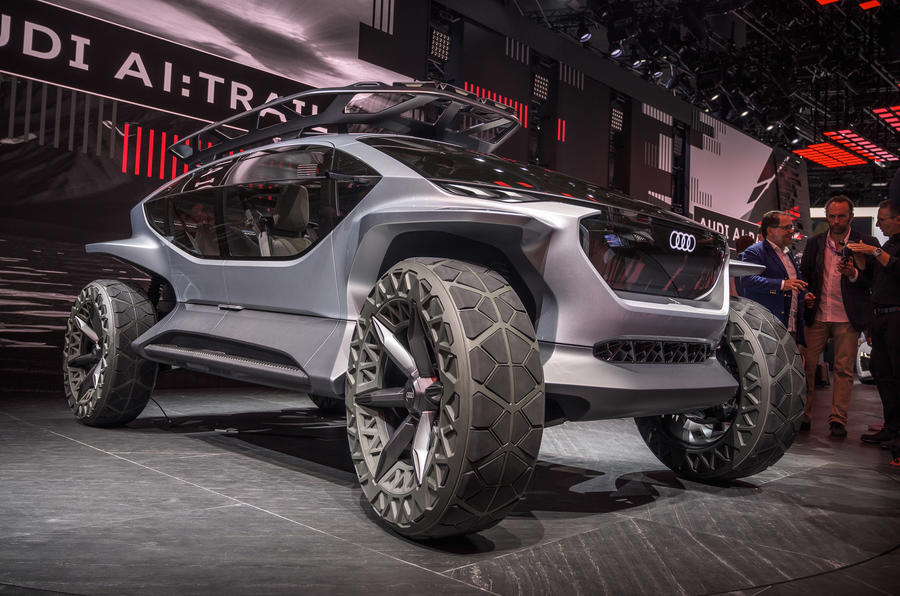Audi AI Trail concept previews brands future SUV styling 