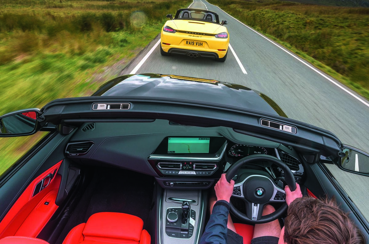 Convertible Clash New Bmw Z4 Vs Porsche Boxster And Audi