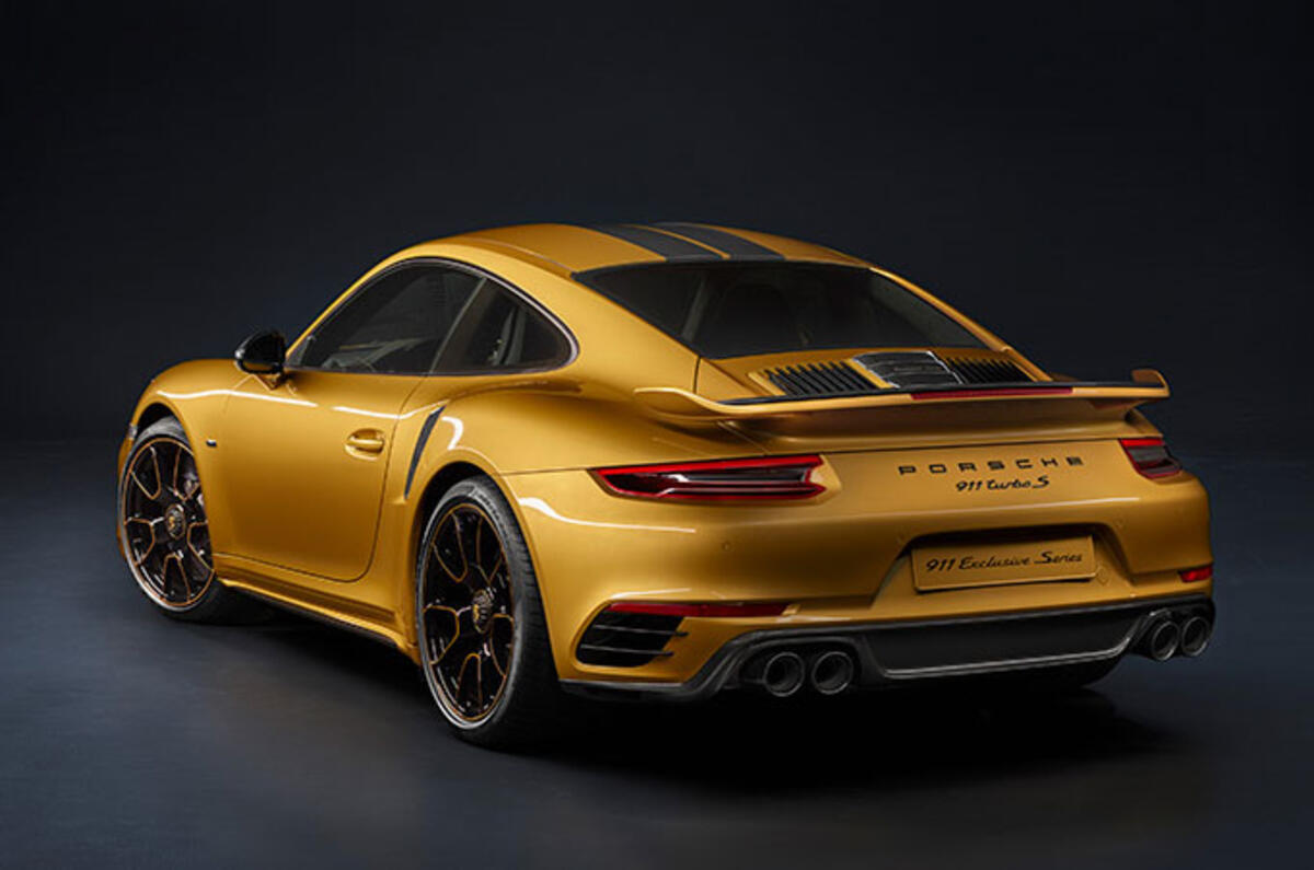 Porsche 911 Turbo S Exclusive Series Revealed At Goodwood Festival