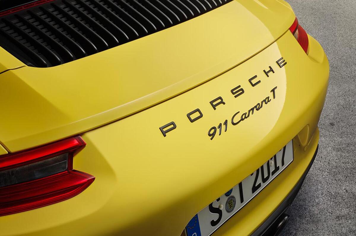 Porsche 911 Carrera T is the lightest 911 Porsche 911 Carrera T is the lightest 911