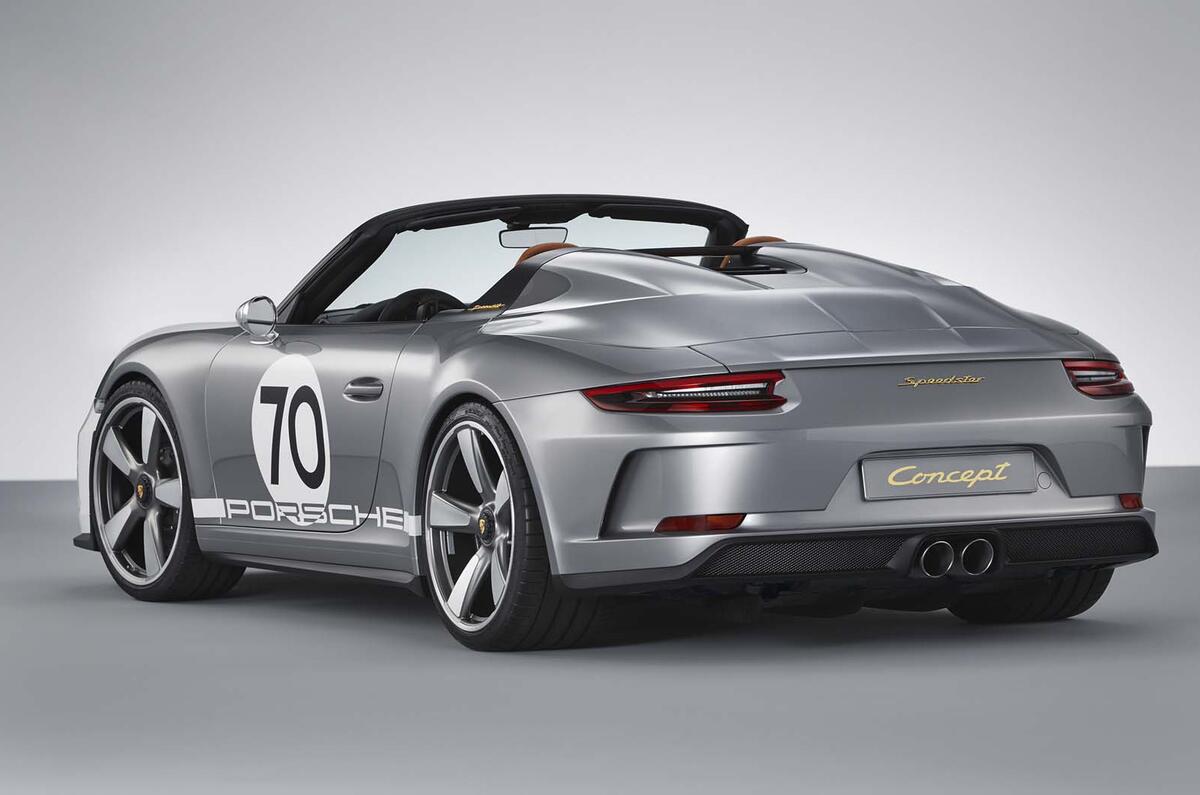 Porsche 911 Speedster Concept is a sleek drop-top GT3