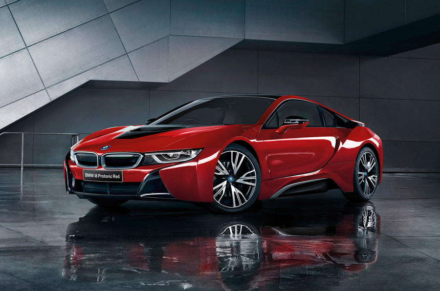 BMW i8 Protonic Red Celebration Edition