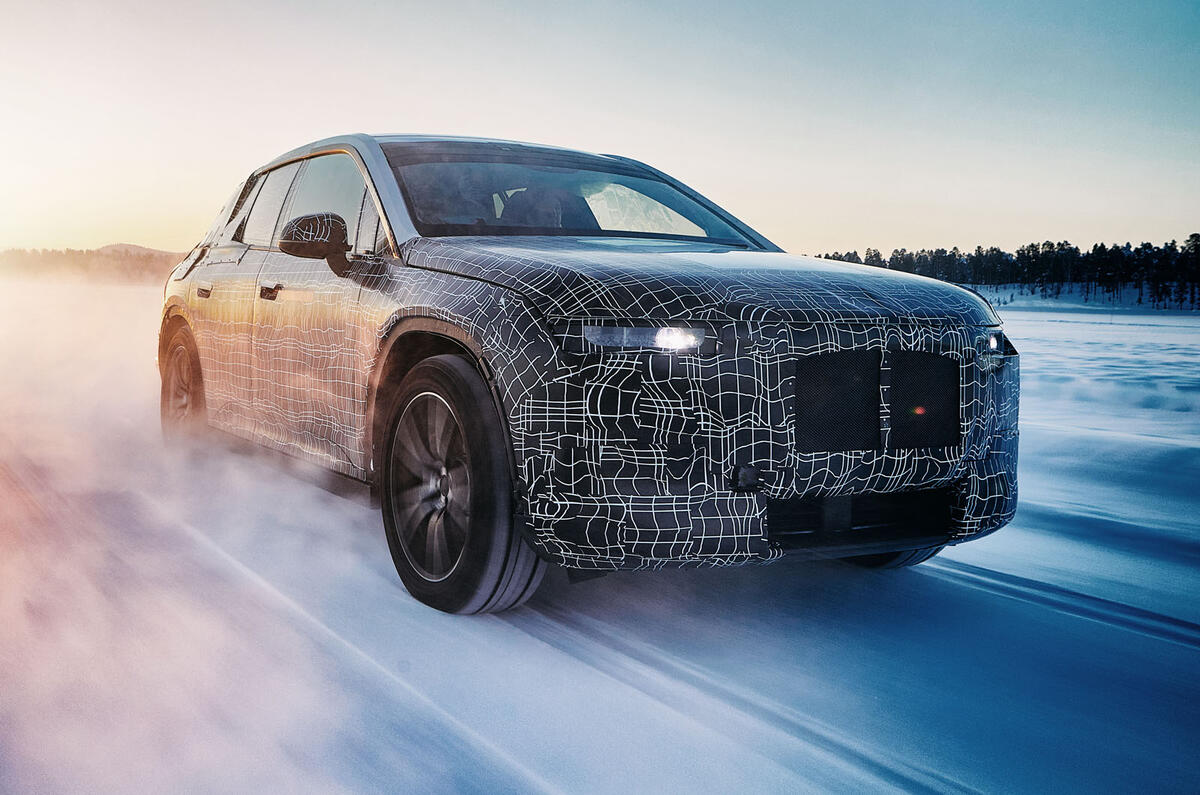 BMW i4 winter testing