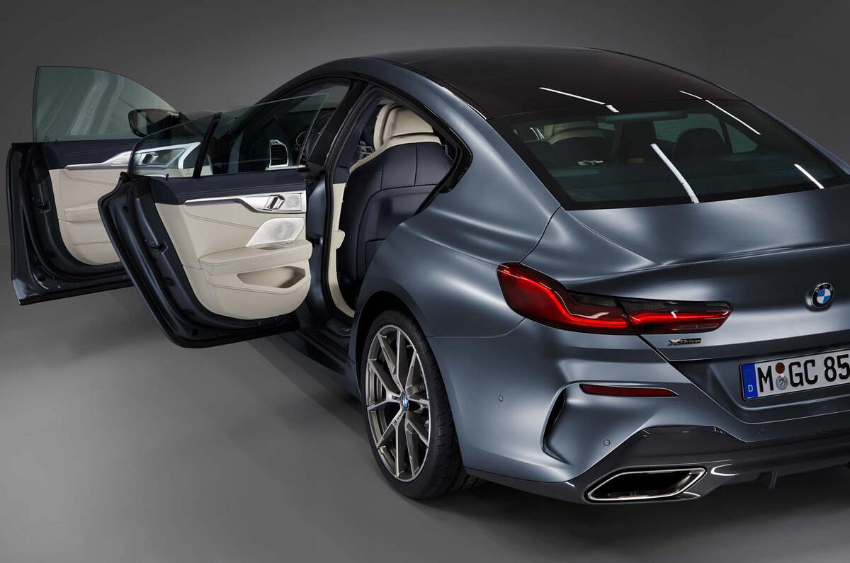 New Bmw 8 Series Gran Coupe Makes First Public Appearance Autocar