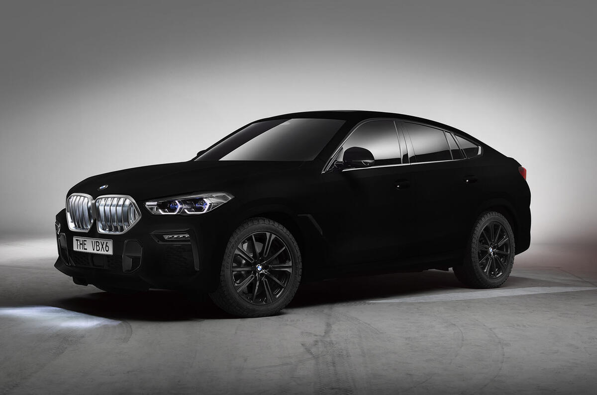 Bmw Paints New X6 In Light Absorbing Vantablack Autocar