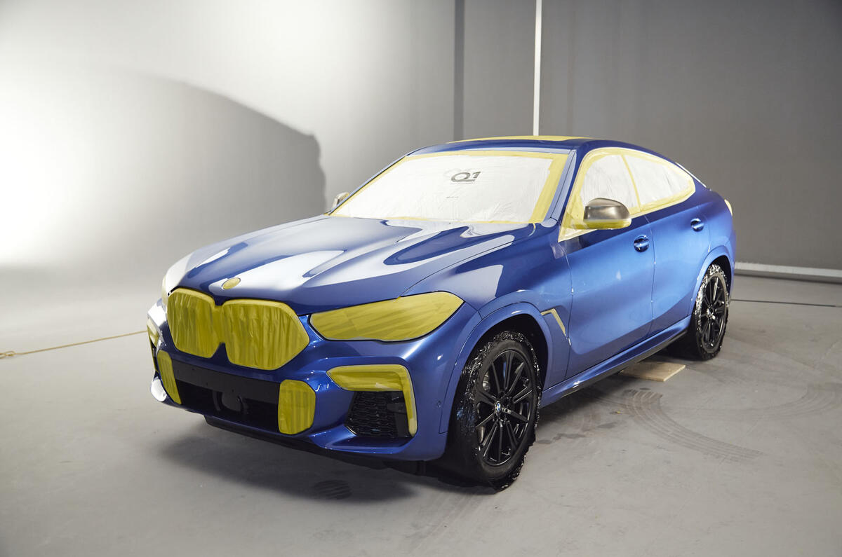 BMW paints new X6 in light-absorbing ‘Vantablack’ | Autocar