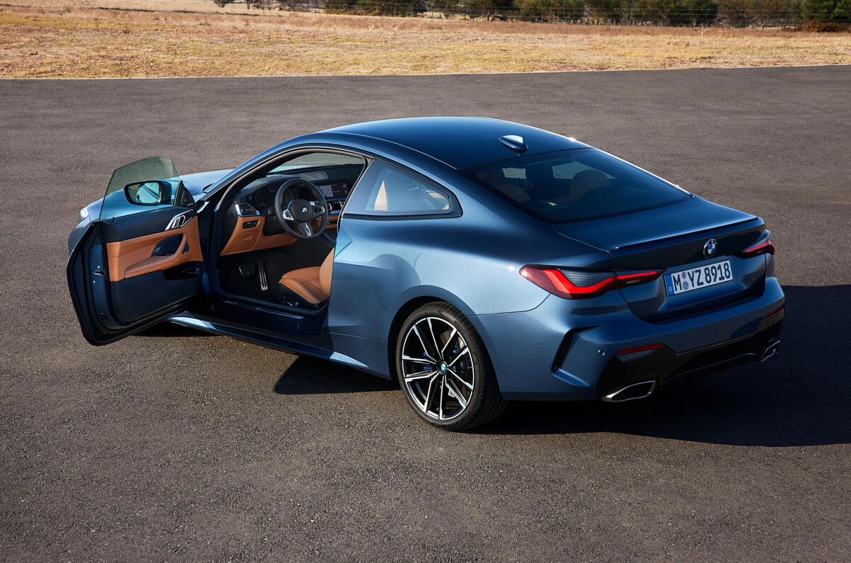 2020 BMW 4 Series Coupe - rear doors open