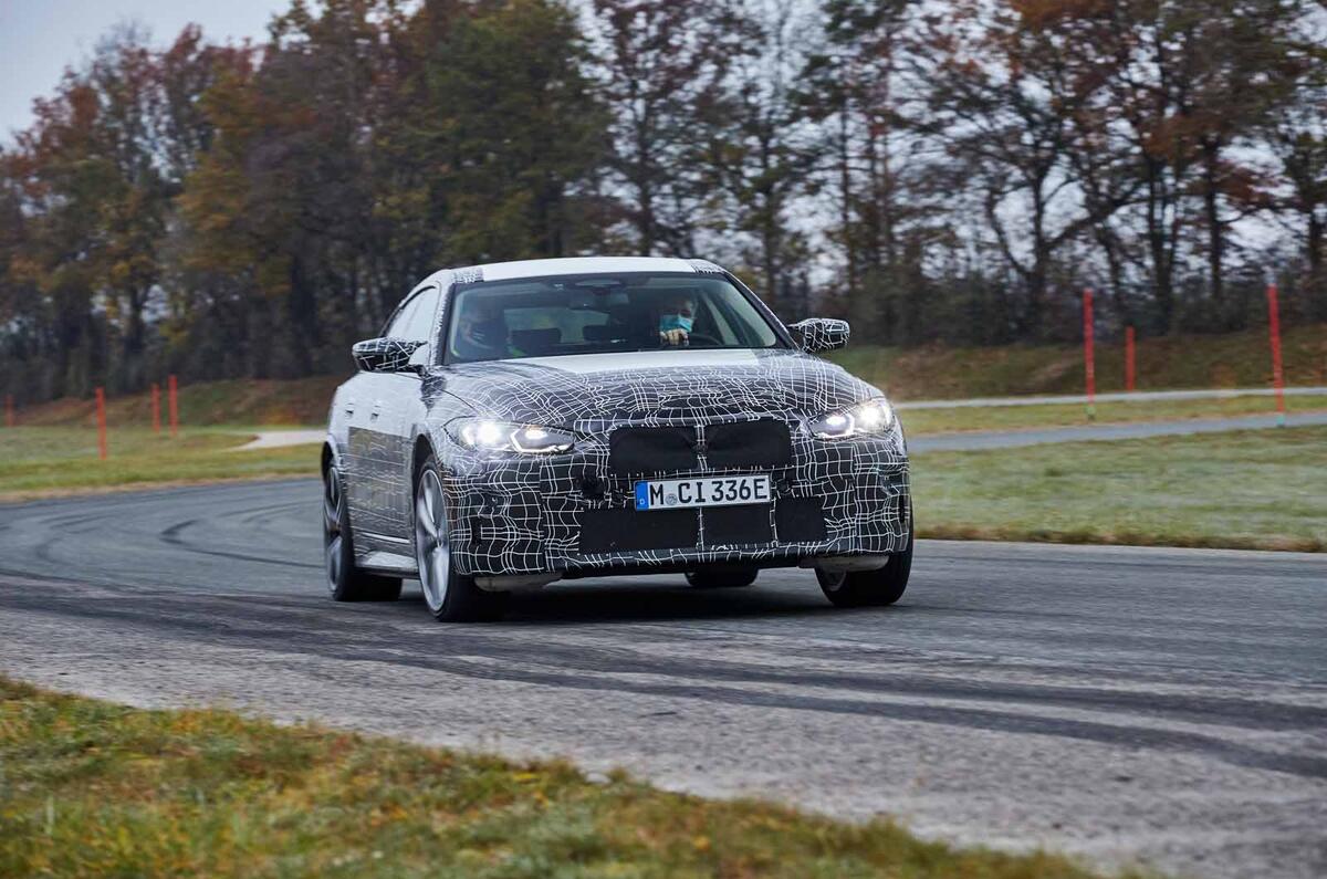 BMW i4 front