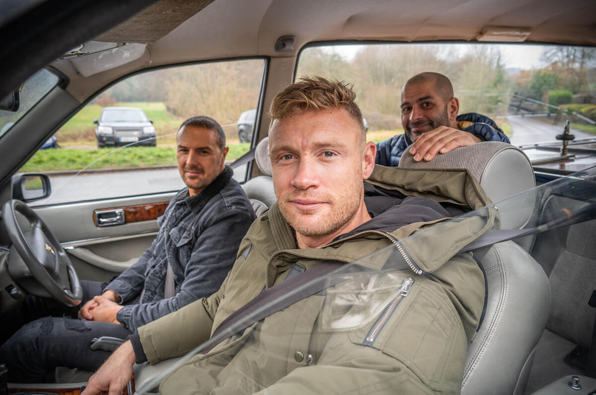 Paddy McGuinness Freddie Flintoff Chris Harris Top Gear