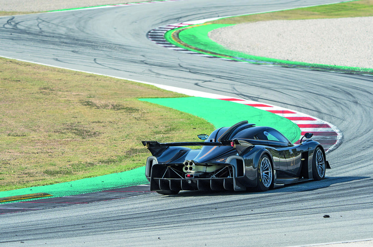 Pagani Huayra R arrière