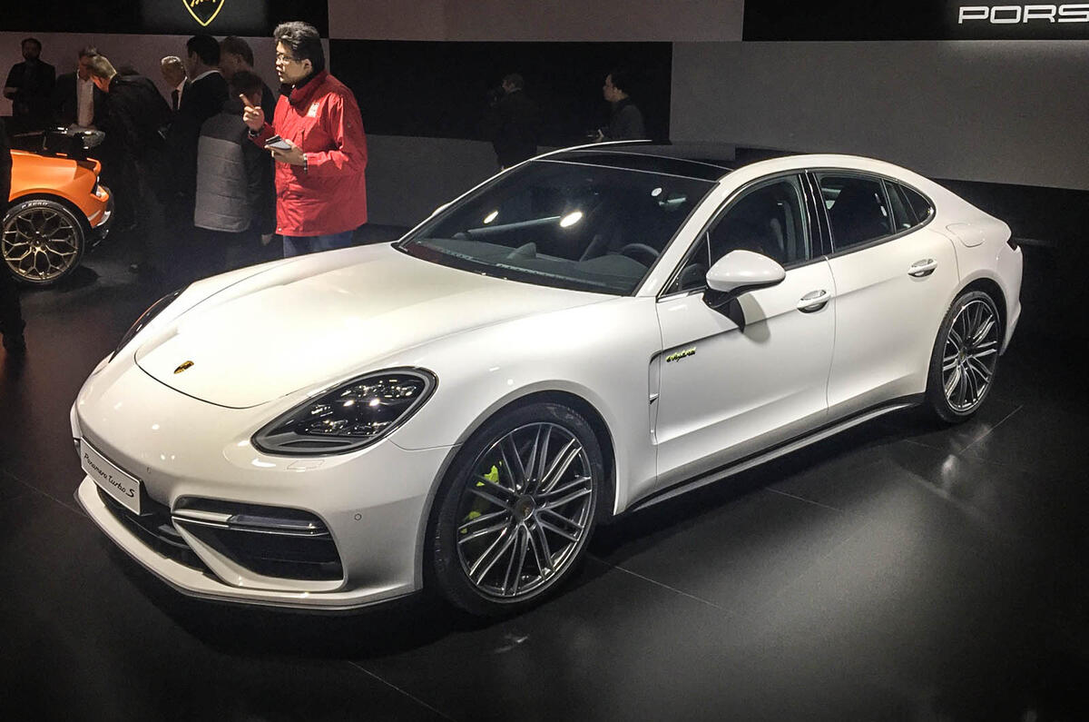 2017 Porsche Panamera Turbo S E Hybrid Revealed Autocar