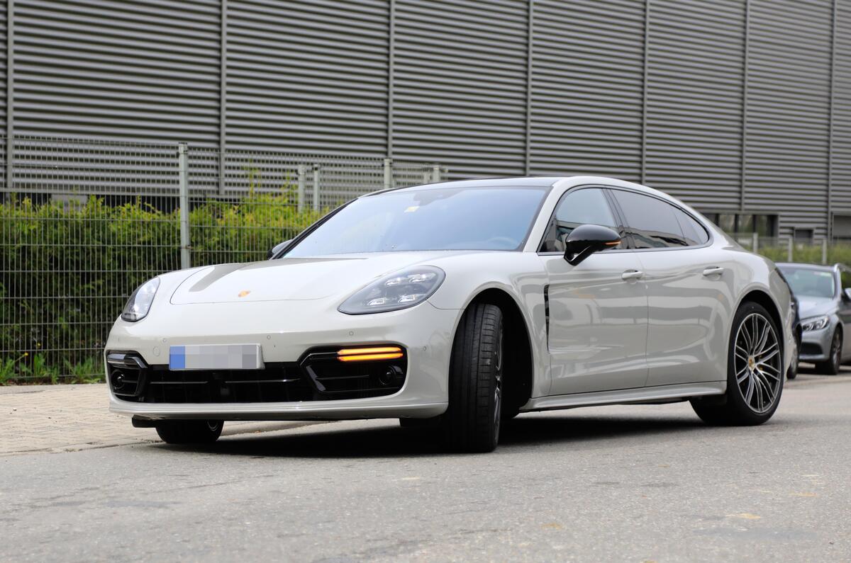 Porsche Panamera Facelift Spotted Barely Disguised Autocar