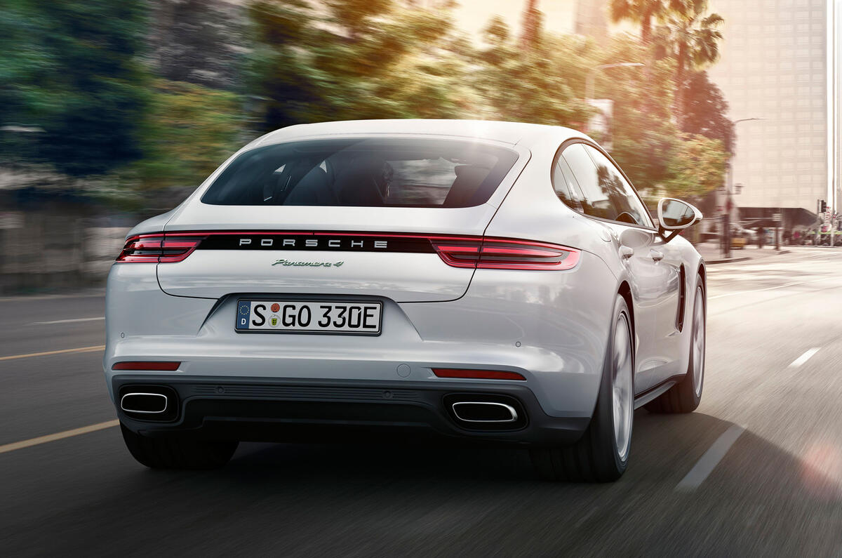 2017 Porsche Panamera 4 E Hybrid Makes Public Debut Autocar