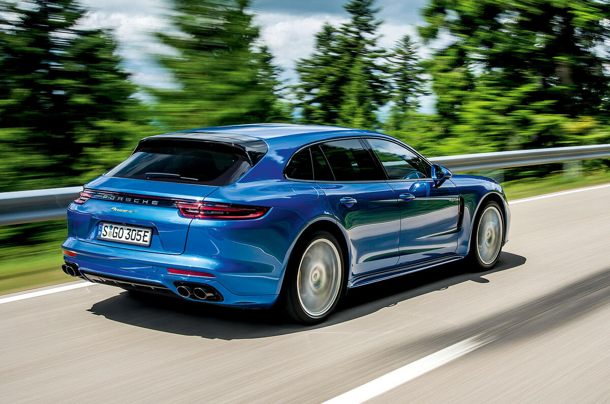 Porsche Panamera 4 EHybrid Sport Turismo 2017 review Autocar