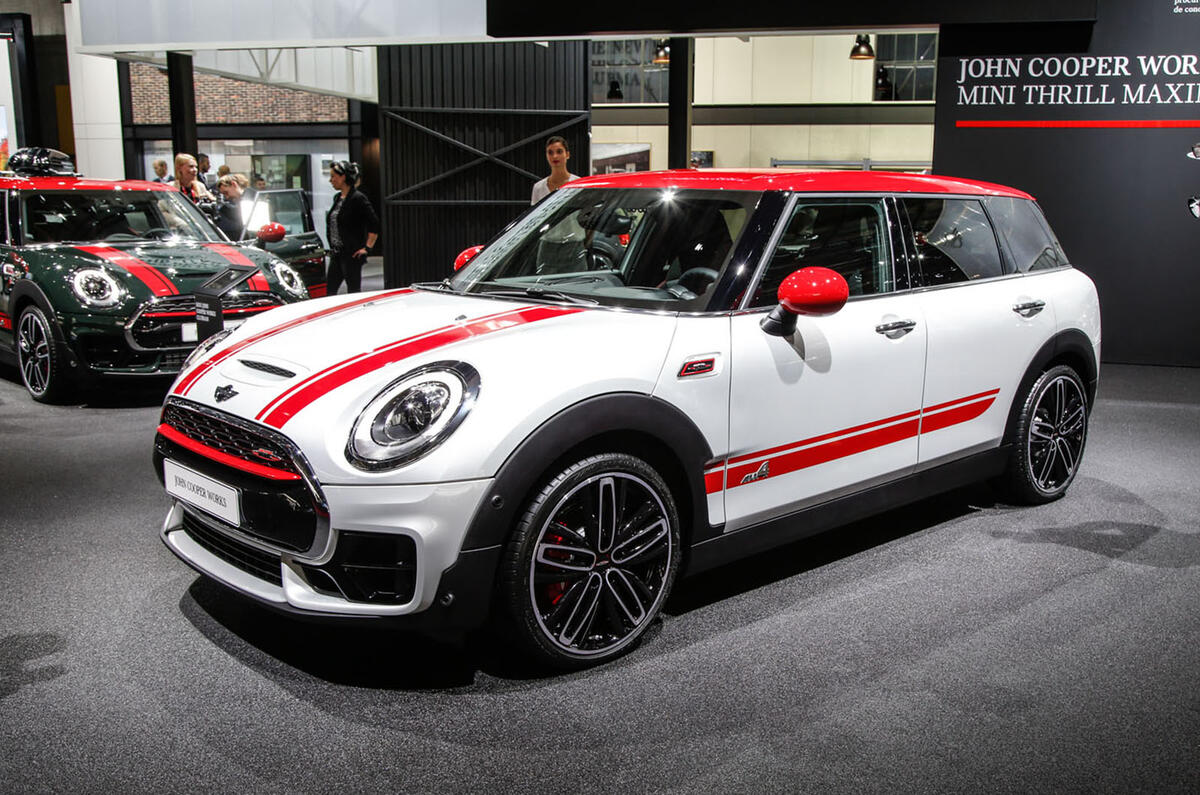 Mini Clubman John Cooper Works at the Paris motor show 2016 - show report and gallery