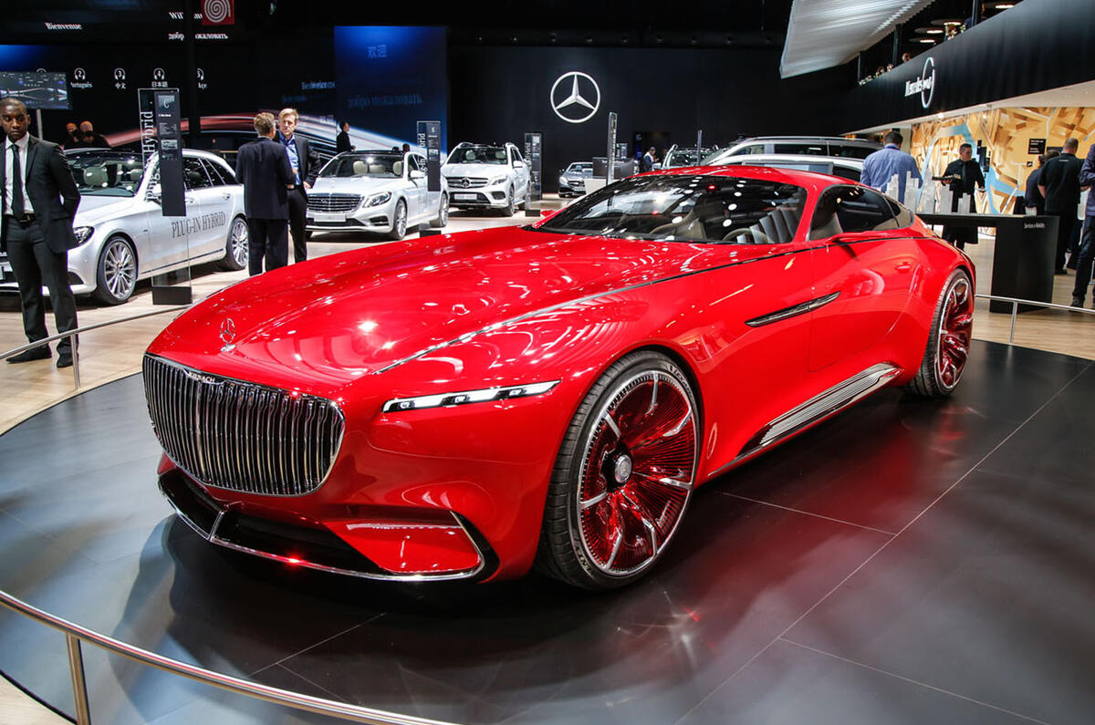 Vision Mercedes-Maybach concept at the Paris motor show 2016 - show report and gallery