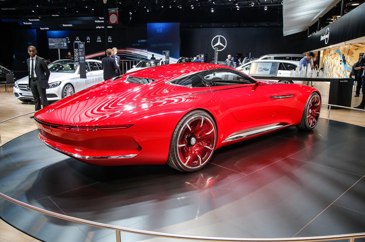 Vision Mercedes-Maybach concept at the Paris motor show 2016 - show report and gallery