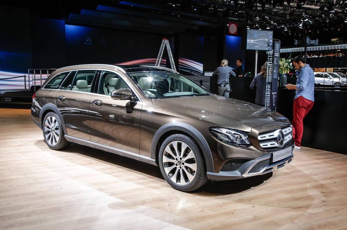 Mercedes-Benz E-Class All Terrain at the Paris motor show 2016 - show report and gallery