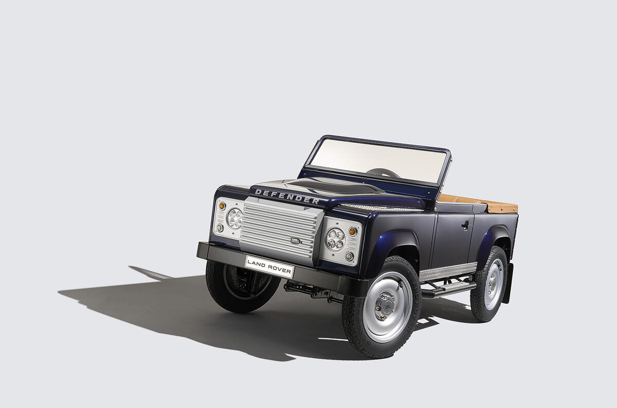 Land Rover Defender pedal car