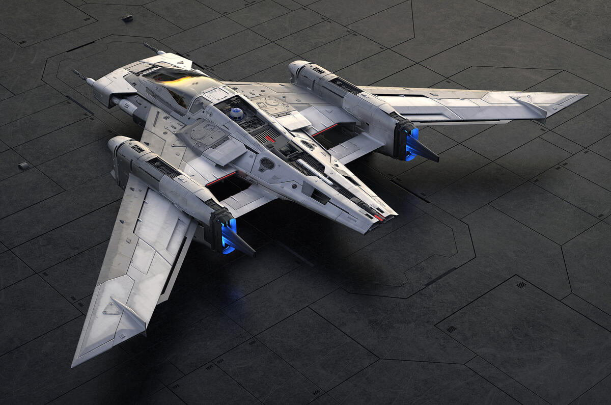 Porsche and Lucasfilm create one-off Star Wars spaceship | Autocar