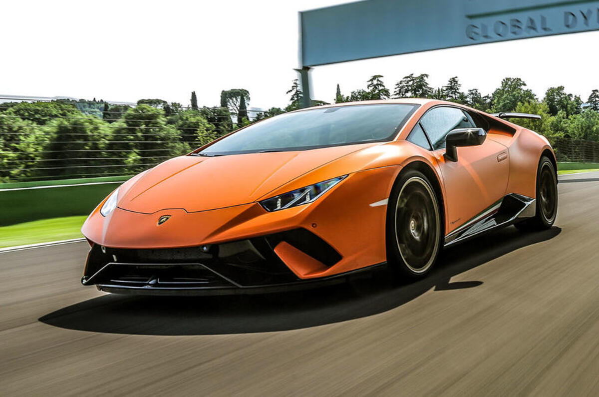 Lamborghini Huracan Performante Breaks Autocar S Handling