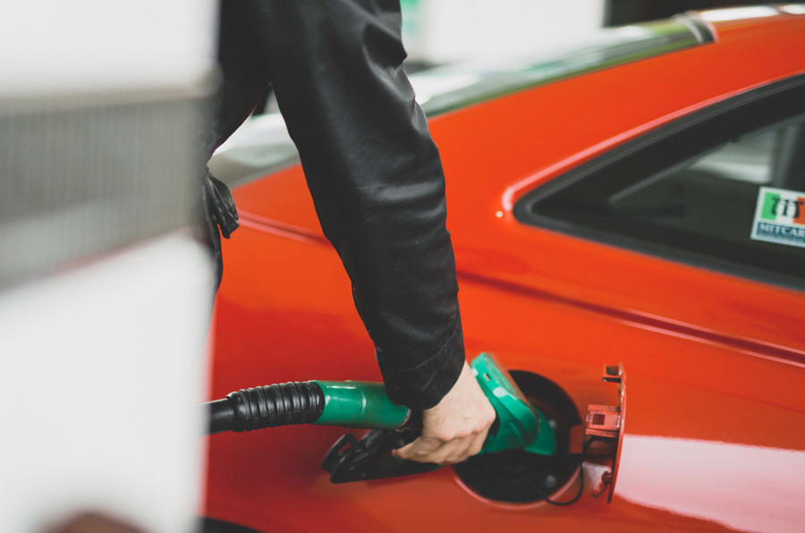 petrol pump unleaded
