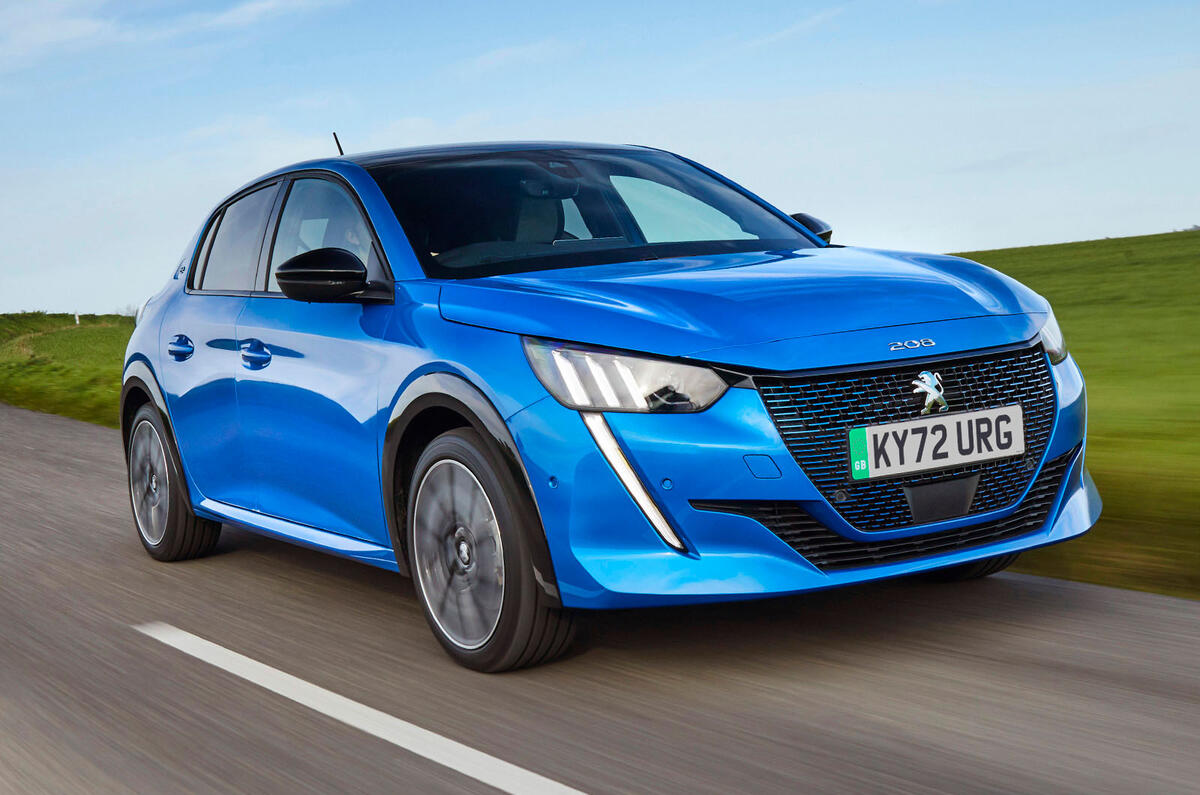 peugeot e208 top 10