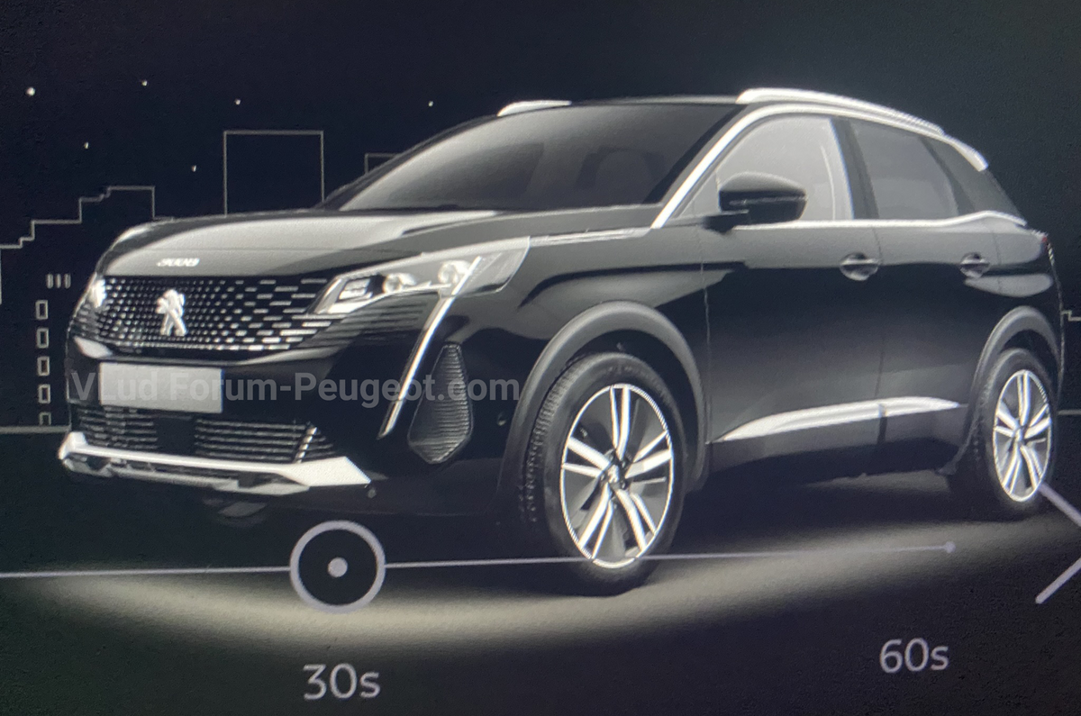 21 Peugeot 3008 Facelift Leaks Online In Detail Autocar