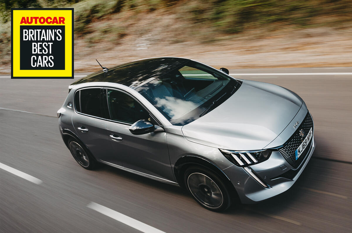 Britain's Best Car Awards 2020 - Peugeot e-208