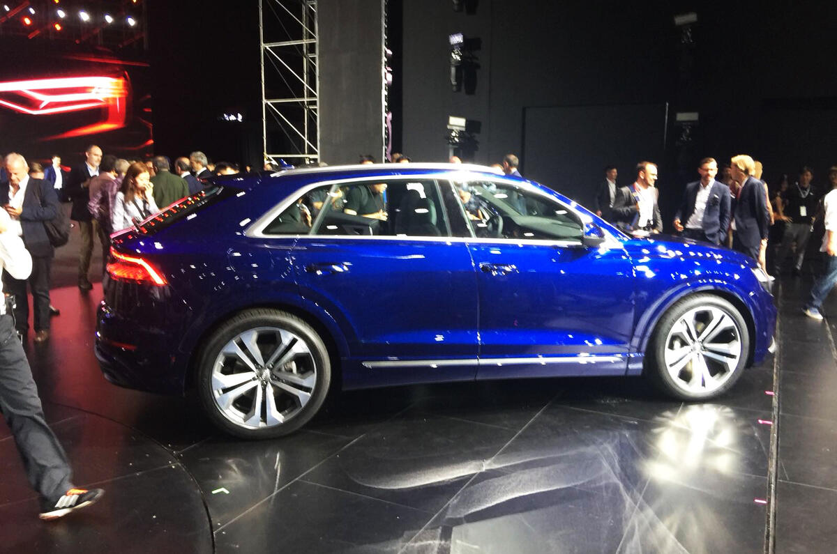 Audi Q8 SUV: Range Rover Sport and BMW X6 rival launched