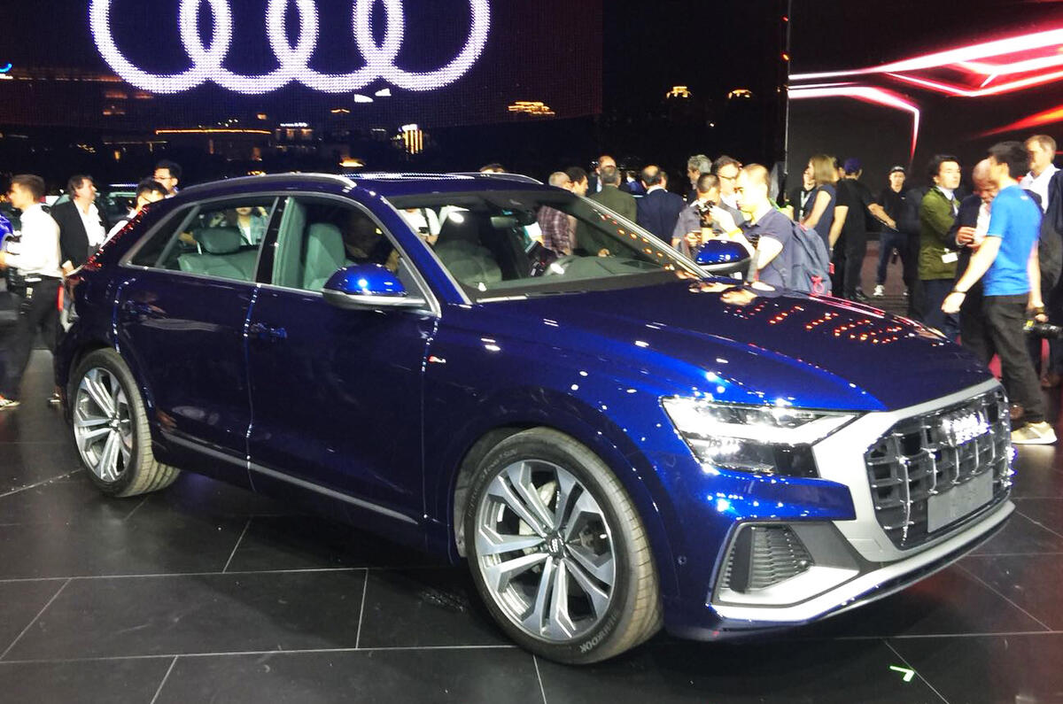 Audi Q8 Suv Range Rover Sport And Bmw X6 Rival Launched Autocar