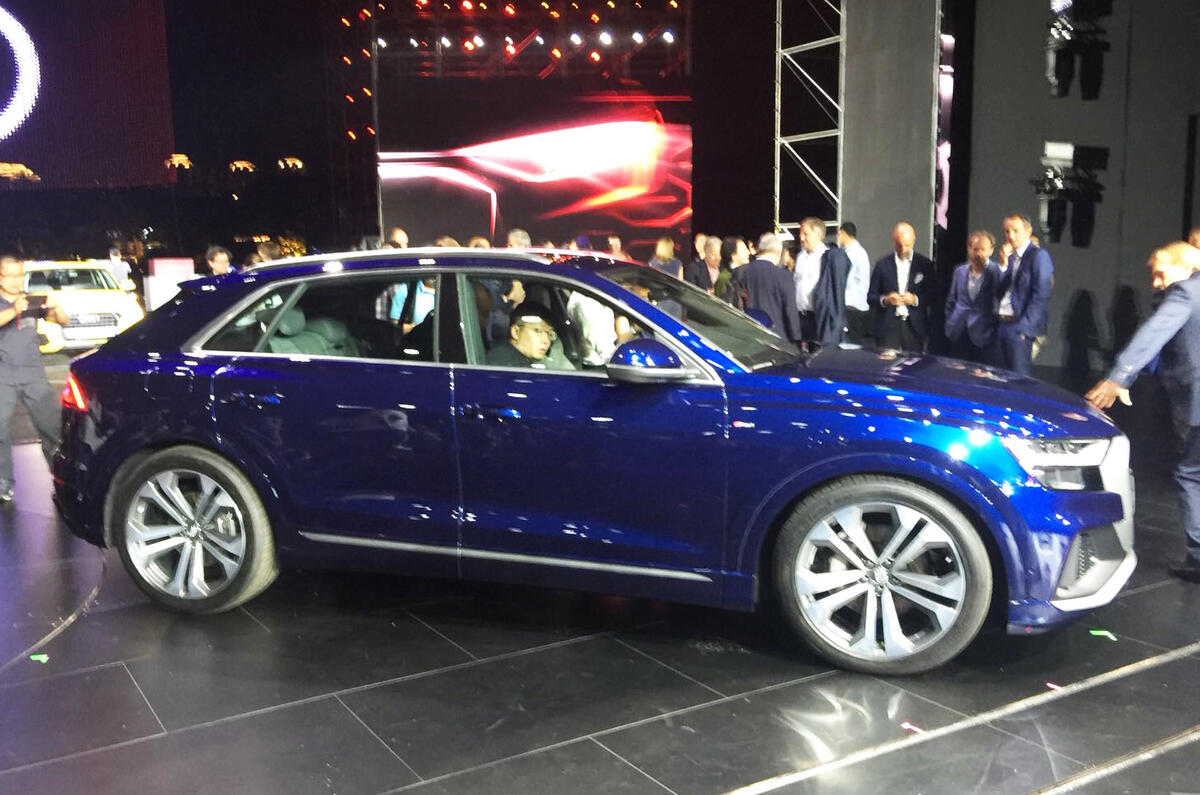 Audi Q8 SUV: Range Rover Sport and BMW X6 rival launched