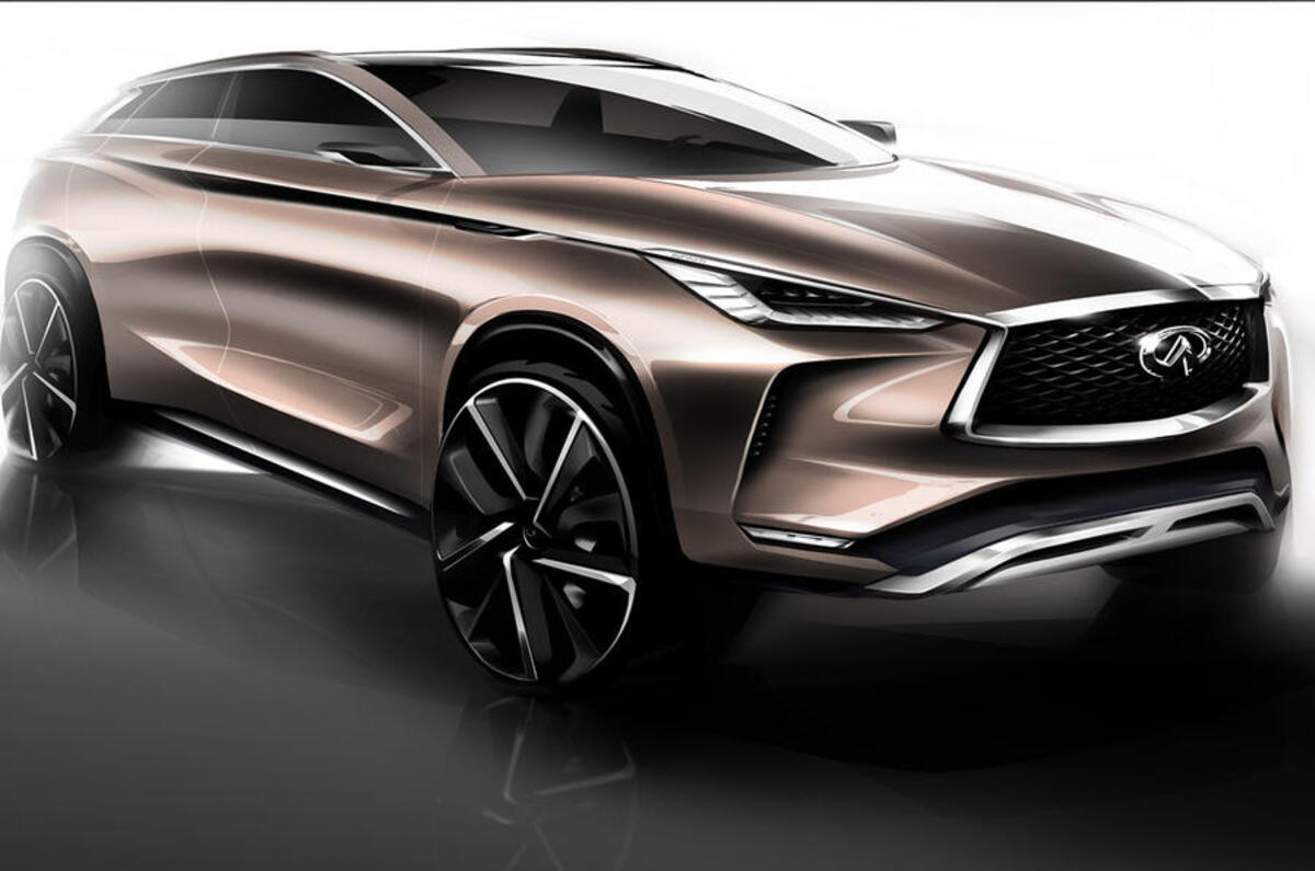 Infiniti QX50 concept will reach production with a new petrol engine