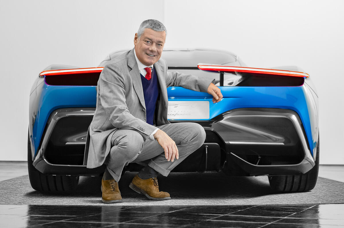 Pininfarina PF0 75 percent complete model
