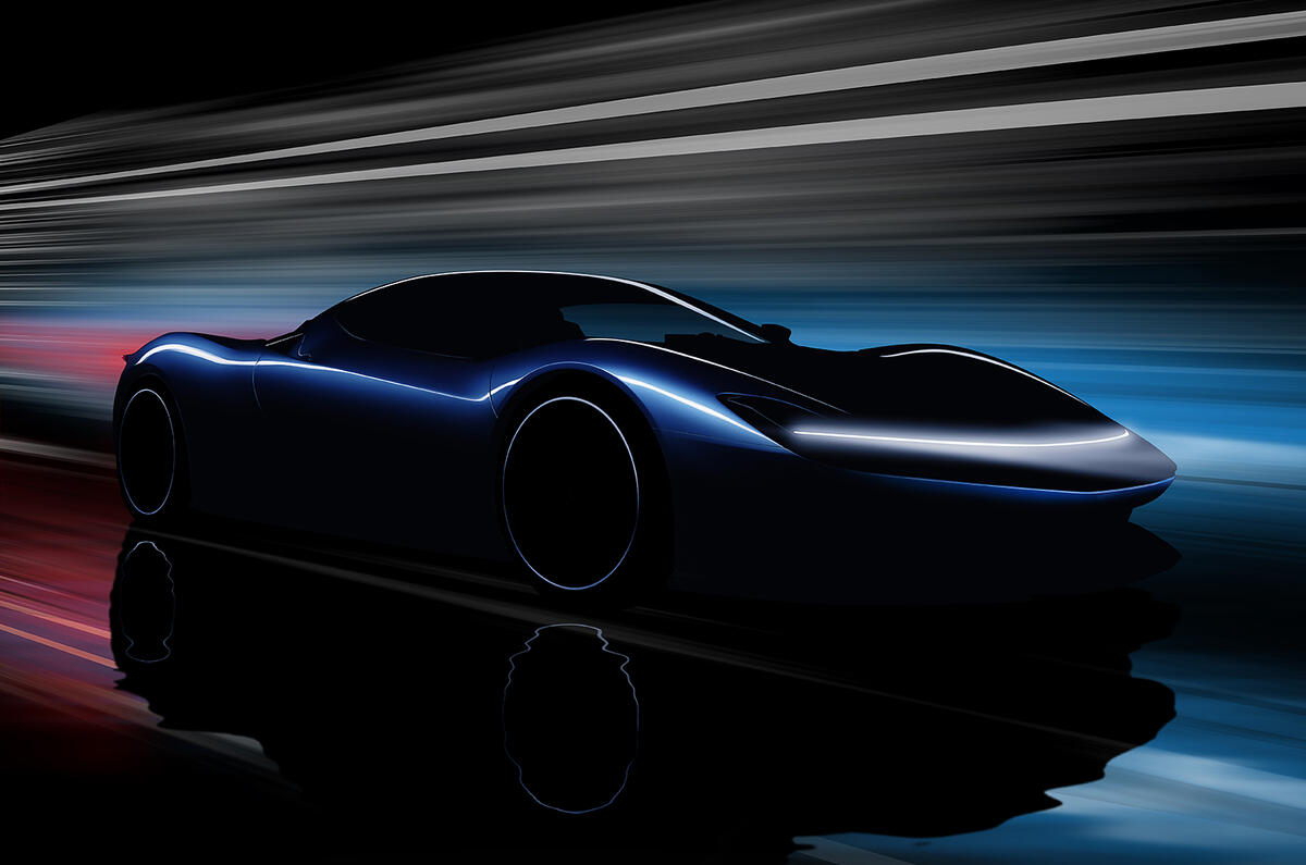 Pininfarina PF0 design sketch