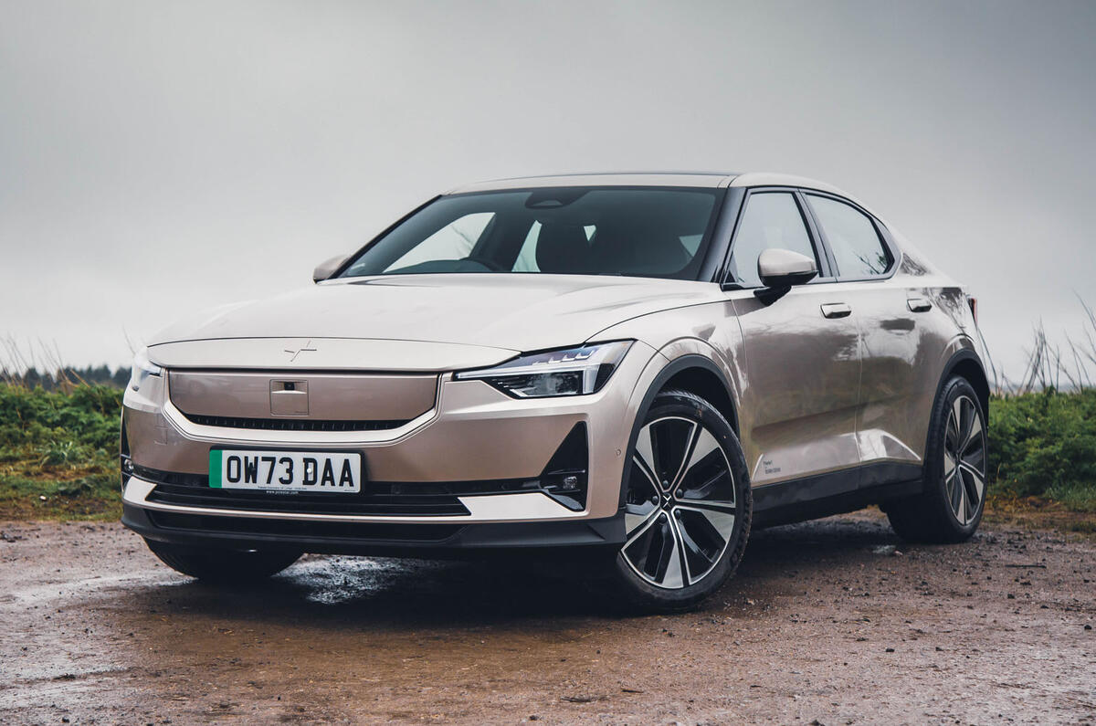 Polestar 2 front quarter static